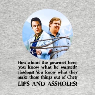 The Great Outdoors Movie Quote Lips And Hotdogs T-Shirt